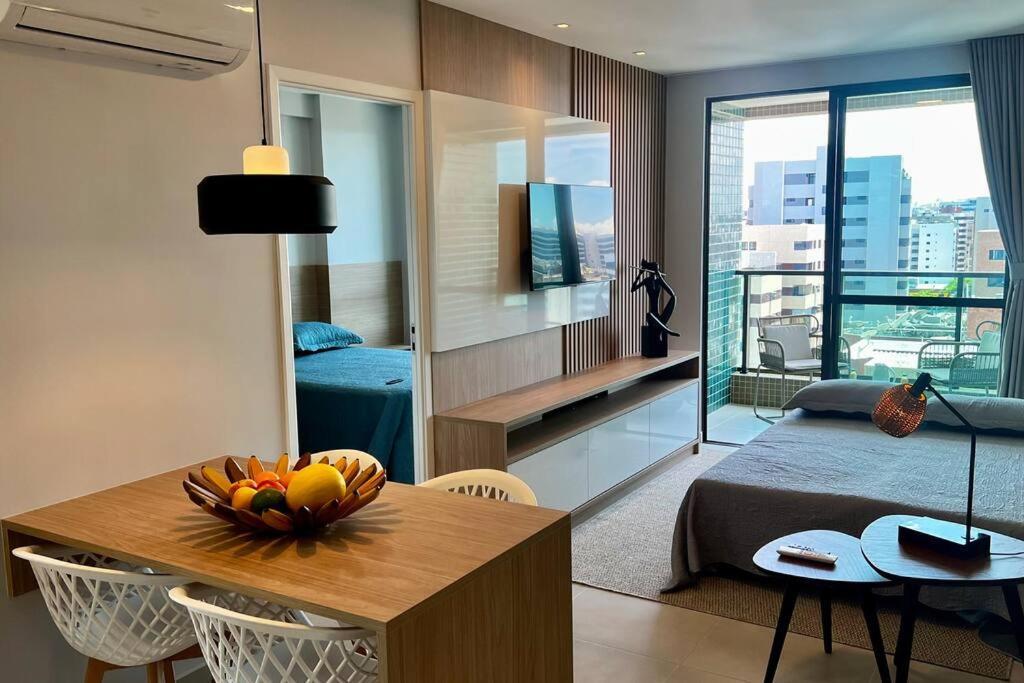 Smart Stay 1103 Na Praia De Ponta Verde - Piscina - Academia - Ar Na Sala - Coworking - A 200M Da Praia Maceió エクステリア 写真