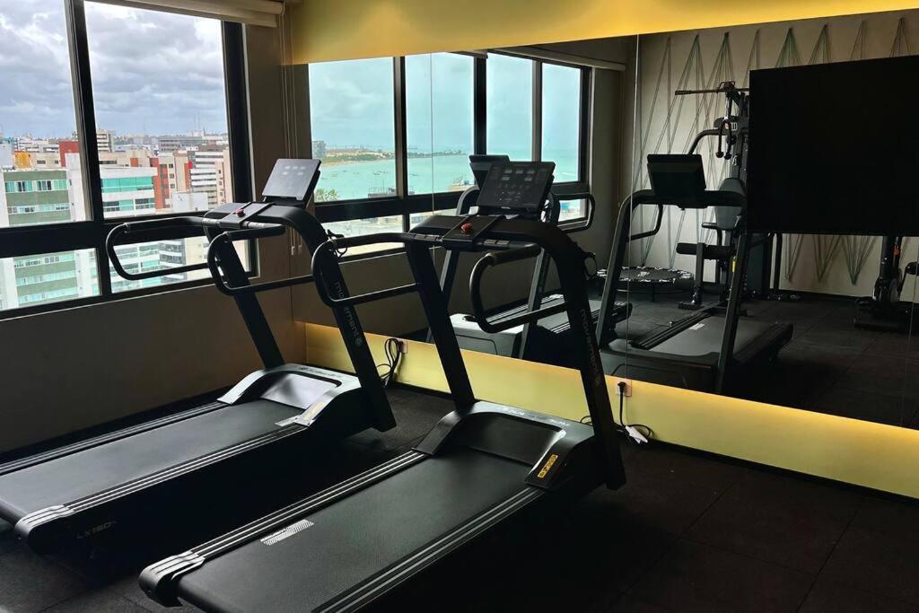 Smart Stay 1103 Na Praia De Ponta Verde - Piscina - Academia - Ar Na Sala - Coworking - A 200M Da Praia Maceió エクステリア 写真