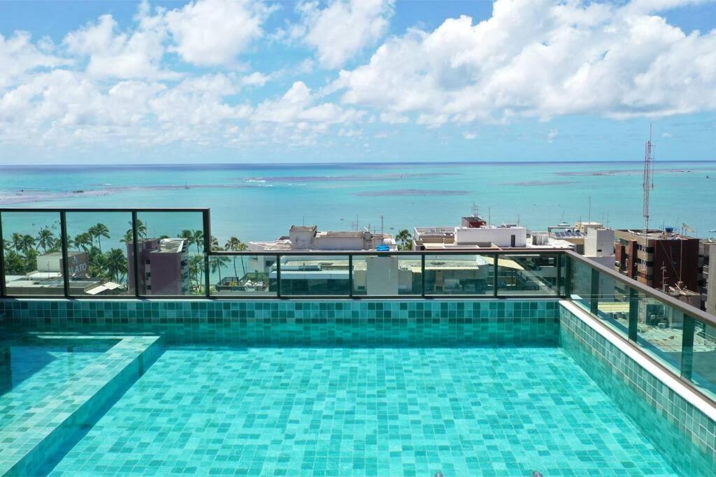 Smart Stay 1103 Na Praia De Ponta Verde - Piscina - Academia - Ar Na Sala - Coworking - A 200M Da Praia Maceió エクステリア 写真