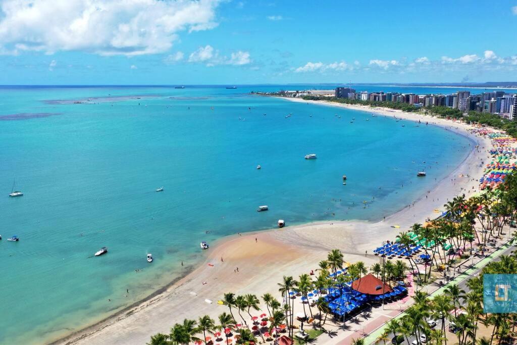 Smart Stay 1103 Na Praia De Ponta Verde - Piscina - Academia - Ar Na Sala - Coworking - A 200M Da Praia Maceió エクステリア 写真