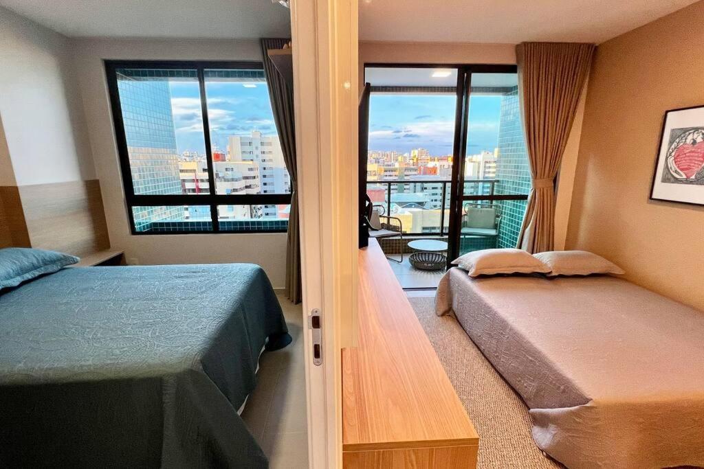 Smart Stay 1103 Na Praia De Ponta Verde - Piscina - Academia - Ar Na Sala - Coworking - A 200M Da Praia Maceió エクステリア 写真