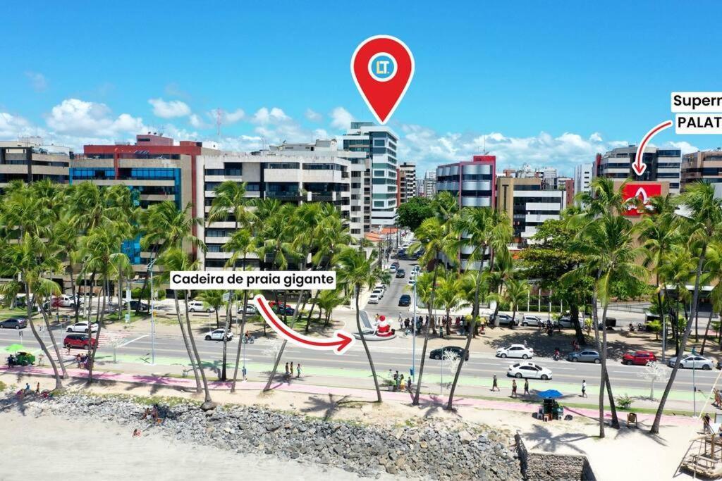 Smart Stay 1103 Na Praia De Ponta Verde - Piscina - Academia - Ar Na Sala - Coworking - A 200M Da Praia Maceió エクステリア 写真