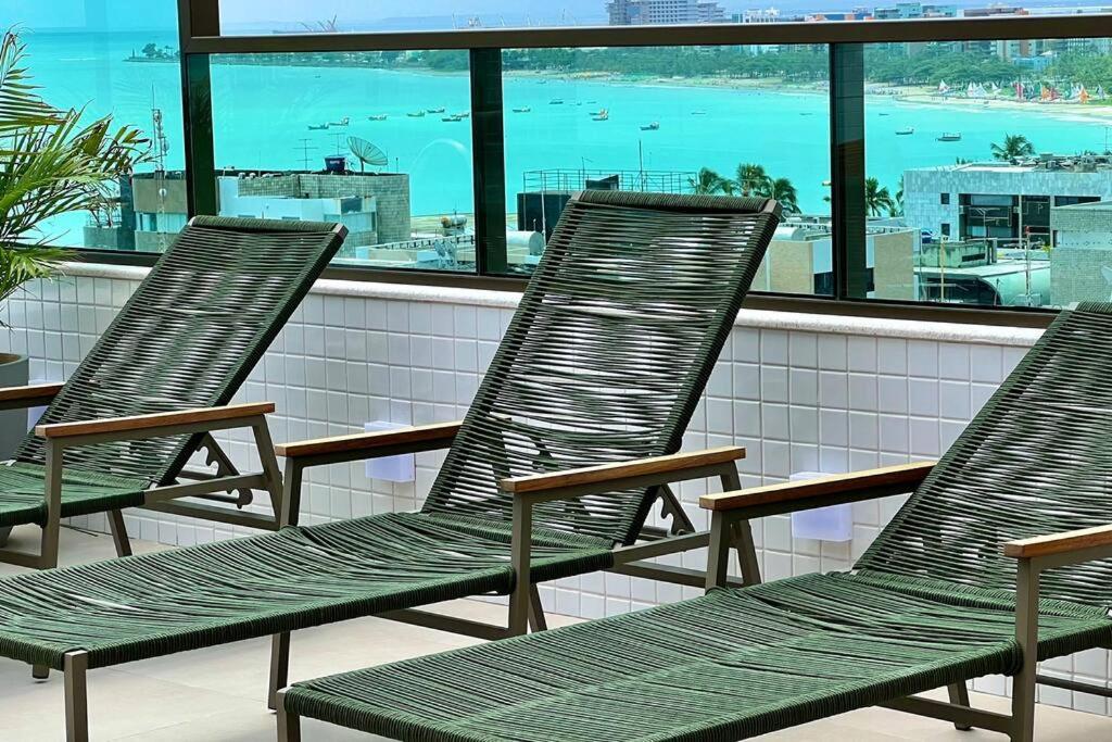 Smart Stay 1103 Na Praia De Ponta Verde - Piscina - Academia - Ar Na Sala - Coworking - A 200M Da Praia Maceió エクステリア 写真